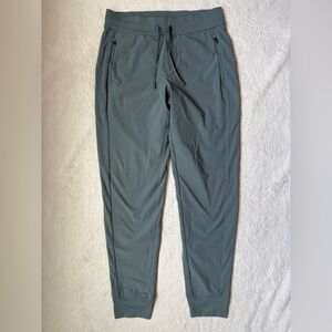 Athleta Headlands Hybrid Trek Green Joggers Women size 10 Tall